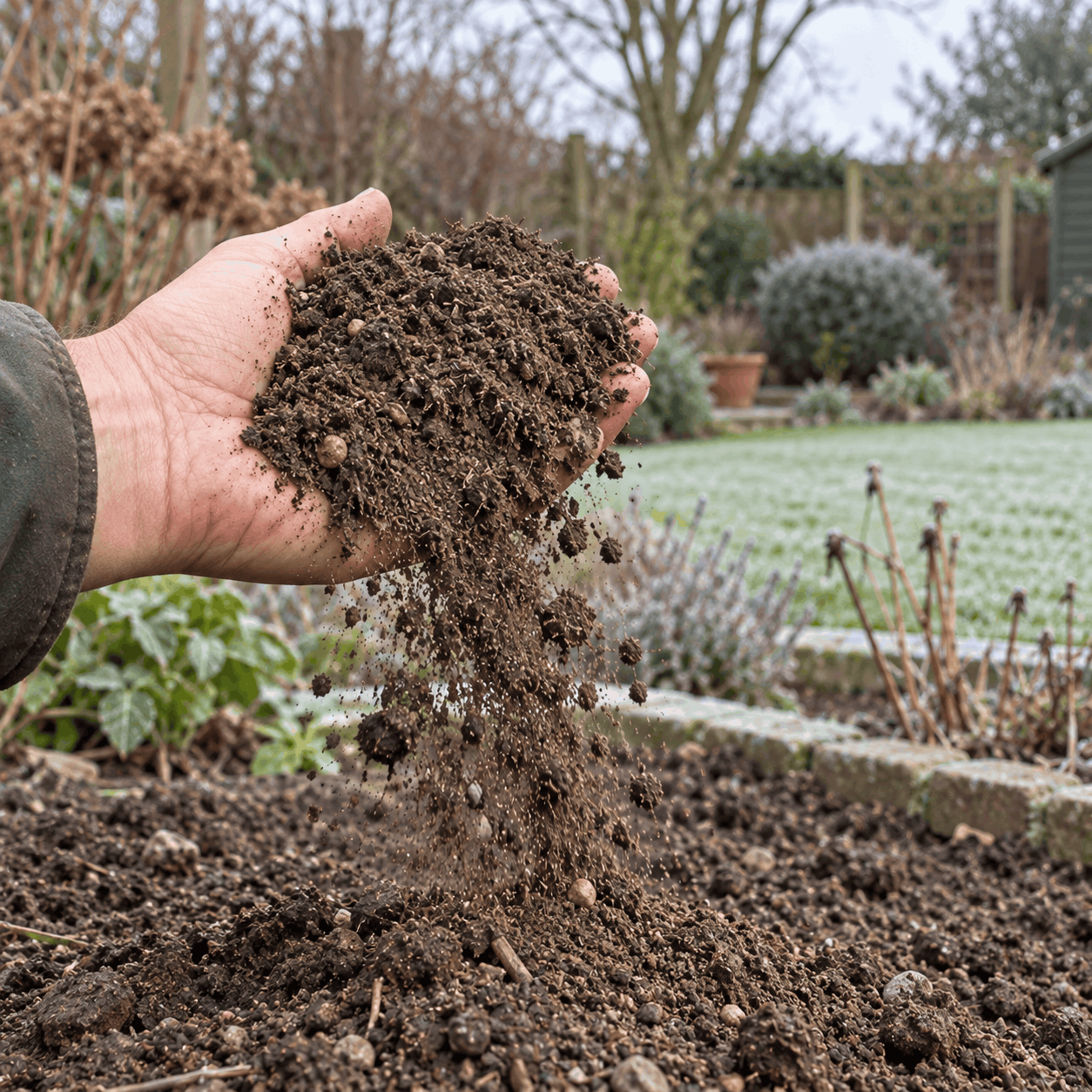 winter topsoil