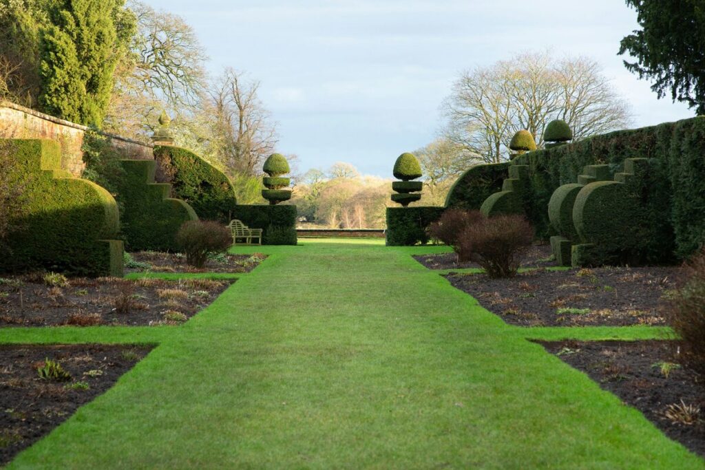 topsoil in andover - a lawn in a country estate
